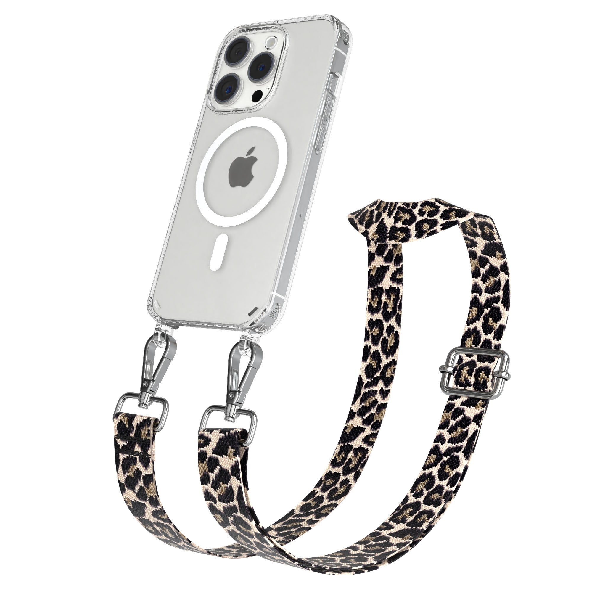 Apple iPhone 15 Pro Handykette MagSafe mit Boho Band EAZY CASE Neck Strap 