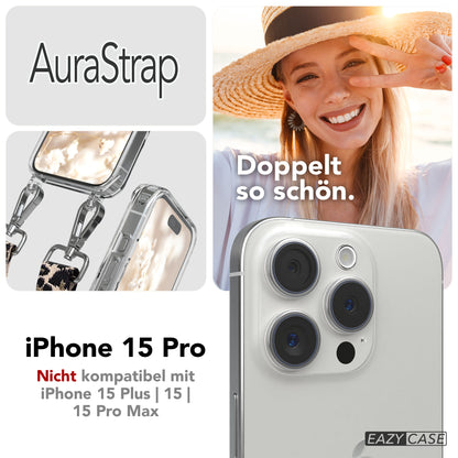 Apple iPhone 15 Pro Handykette MagSafe mit Boho Band EAZY CASE Neck Strap 