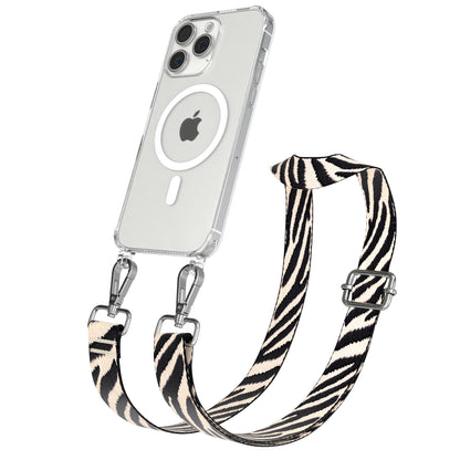 iPhone 15 Pro Max Handykette MagSafe mit Boho Band verstellbar 