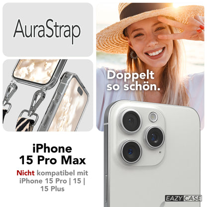 iPhone 15 Pro Max Handykette MagSafe mit Boho Band verstellbar 