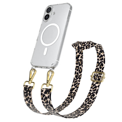 iPhone 16 MagSafe Handykette mit verstellbarem Boho Trageriemen von EAZY CASE 