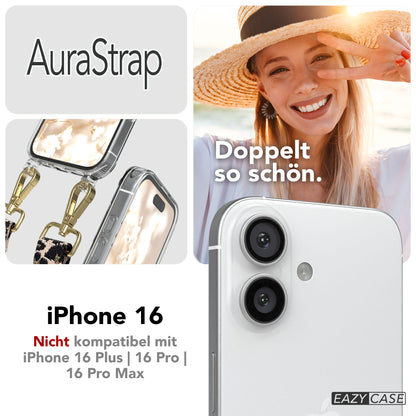 iPhone 16 MagSafe Handykette mit verstellbarem Boho Trageriemen von EAZY CASE 
