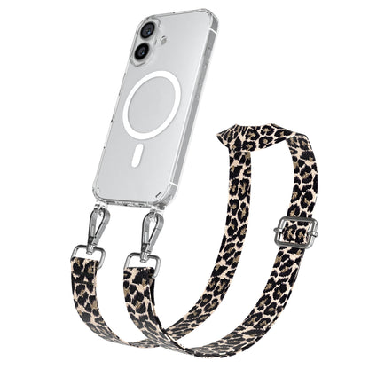 iPhone 16 MagSafe Handykette mit verstellbarem Boho Trageriemen von EAZY CASE 