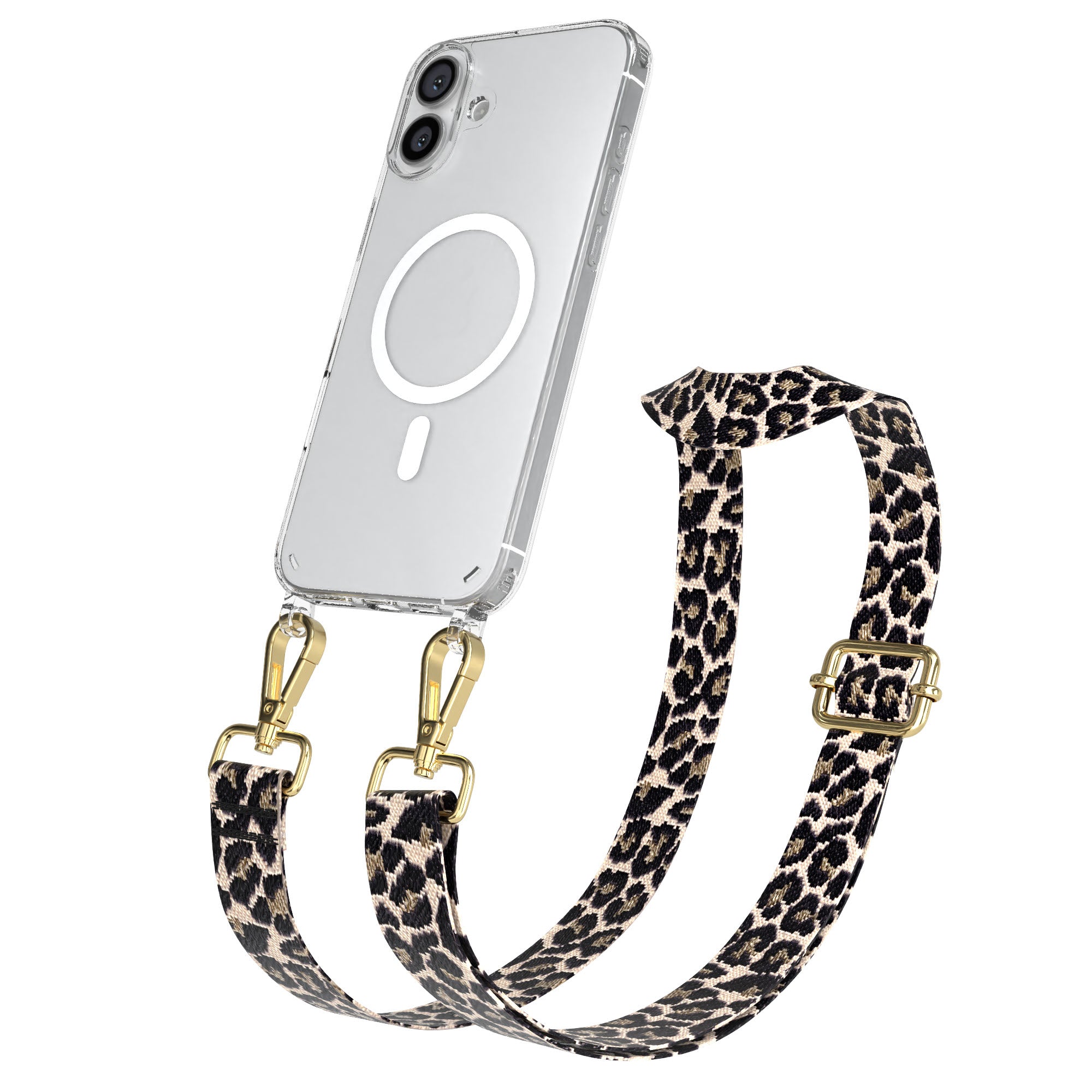 iPhone 16 Plus MagSafe Handykette mit Boho Band Set EAZY CASE 