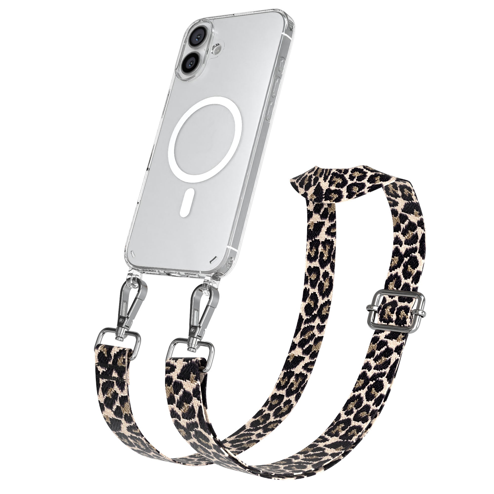 iPhone 16 Plus MagSafe Handykette mit Boho Band Set EAZY CASE 
