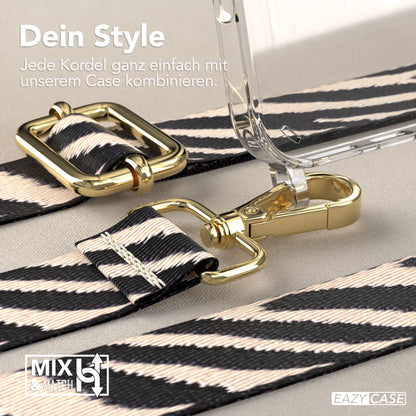 iPhone 16 Pro Max Handykette mit MagSafe Boho Band verstellbar 