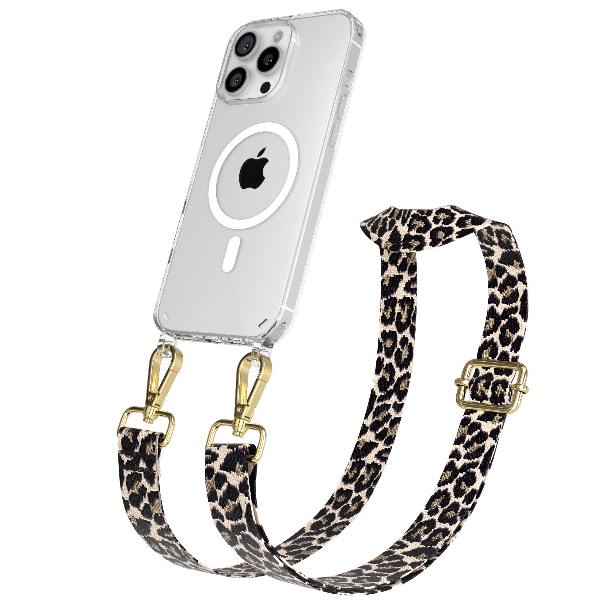 iPhone 16 Pro Max Handykette mit MagSafe Boho Band verstellbar 