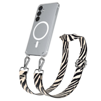 Galaxy S25 Serie MagSafe Hülle + Boho Band Animal Print