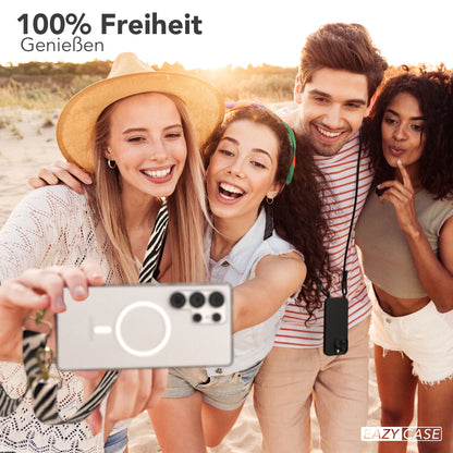 Samsung Galaxy S25 Ultra Handykette MagSafe mit verstellbarem Boho Band 