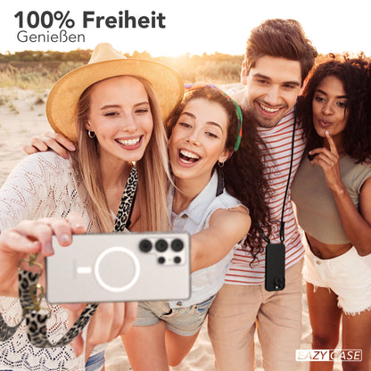 Samsung Galaxy S25 Ultra Handykette MagSafe mit verstellbarem Boho Band 