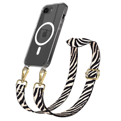 iPhone 16e MagSafe Handykette mit Boho Band Tragekette 