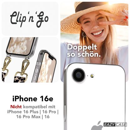 iPhone 16e MagSafe Handykette mit Boho Band Tragekette 