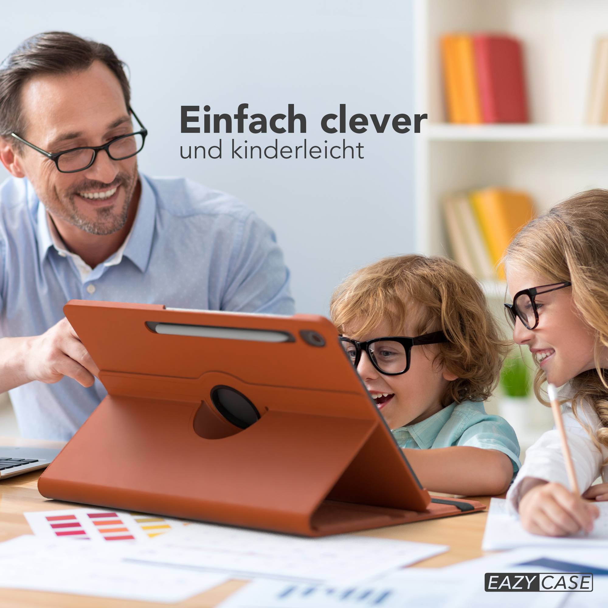 Galaxy Tab S10 FE Plus drehbare Hülle