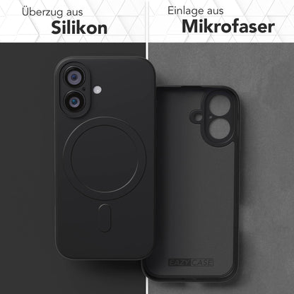 iPhone 16 Serie Silikonhülle mit MagSafe
