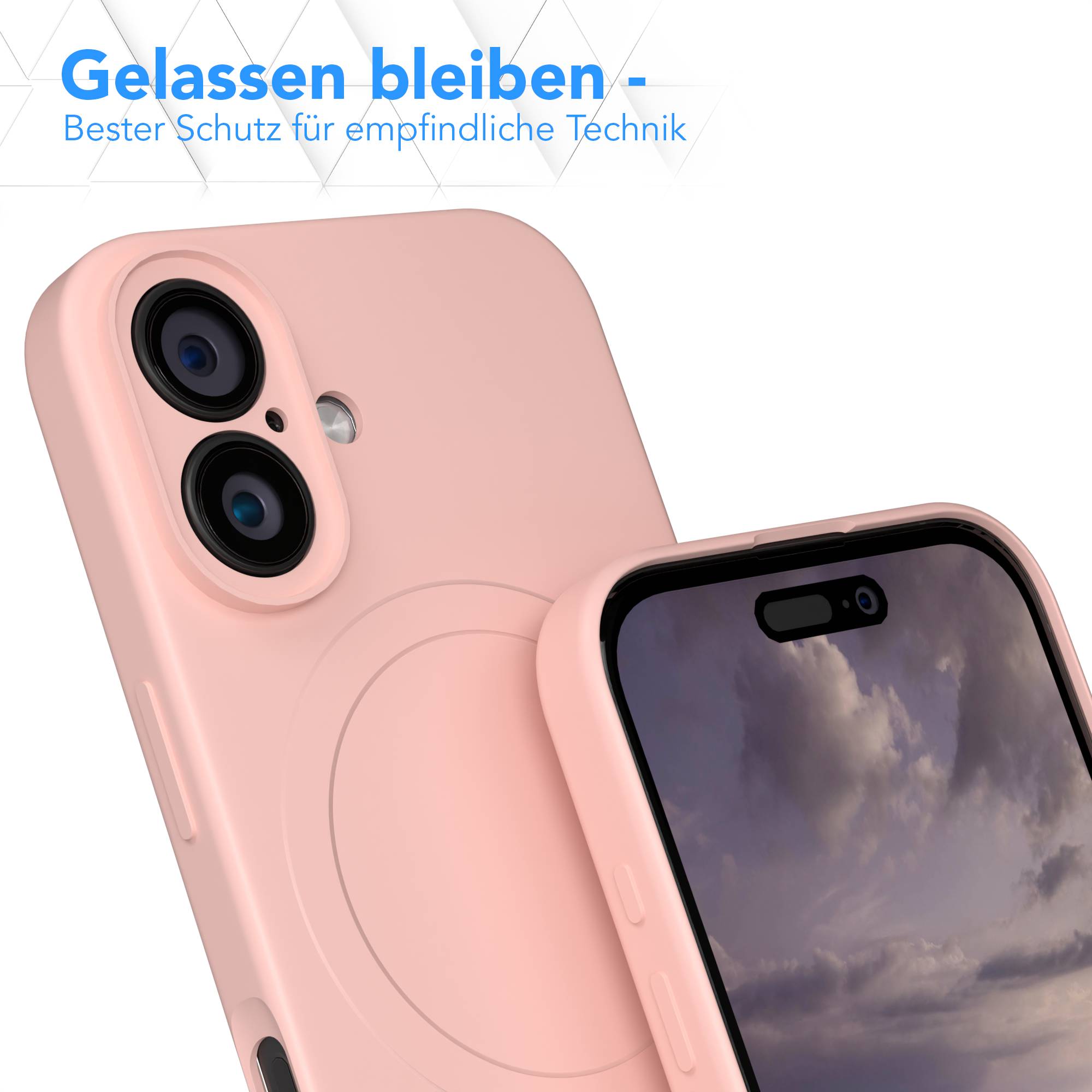 iPhone 16 Serie Silikonhülle mit MagSafe