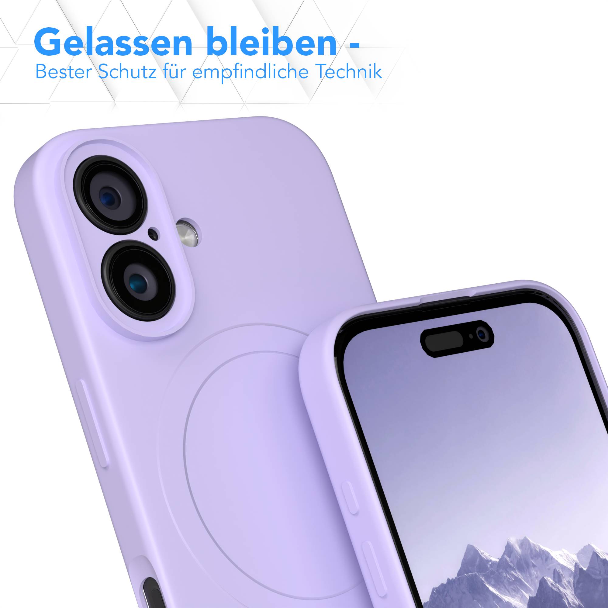 iPhone 16 Serie Silikonhülle mit MagSafe