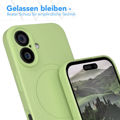 iPhone 16 Serie Silikonhülle mit MagSafe