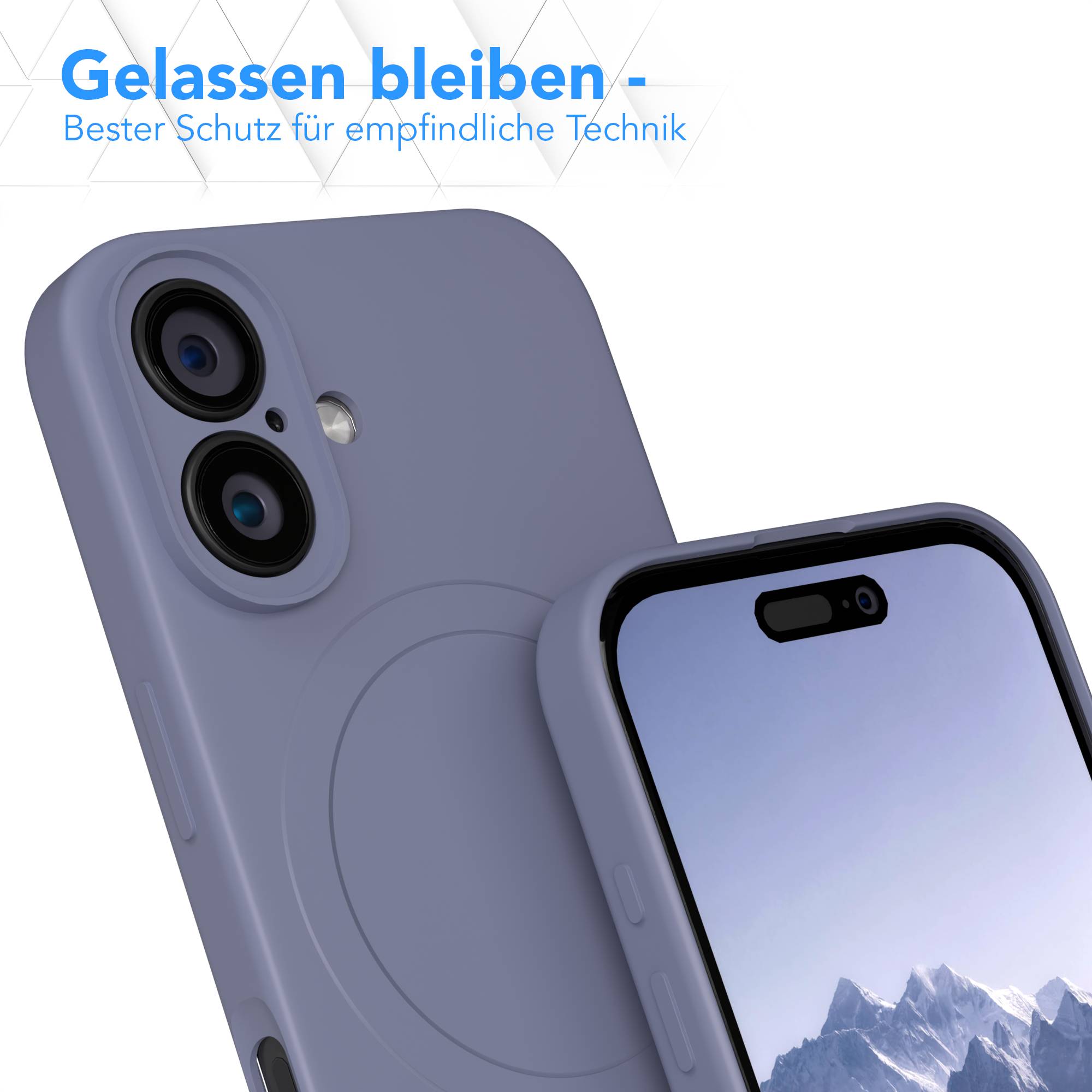 iPhone 16 Serie Silikonhülle mit MagSafe