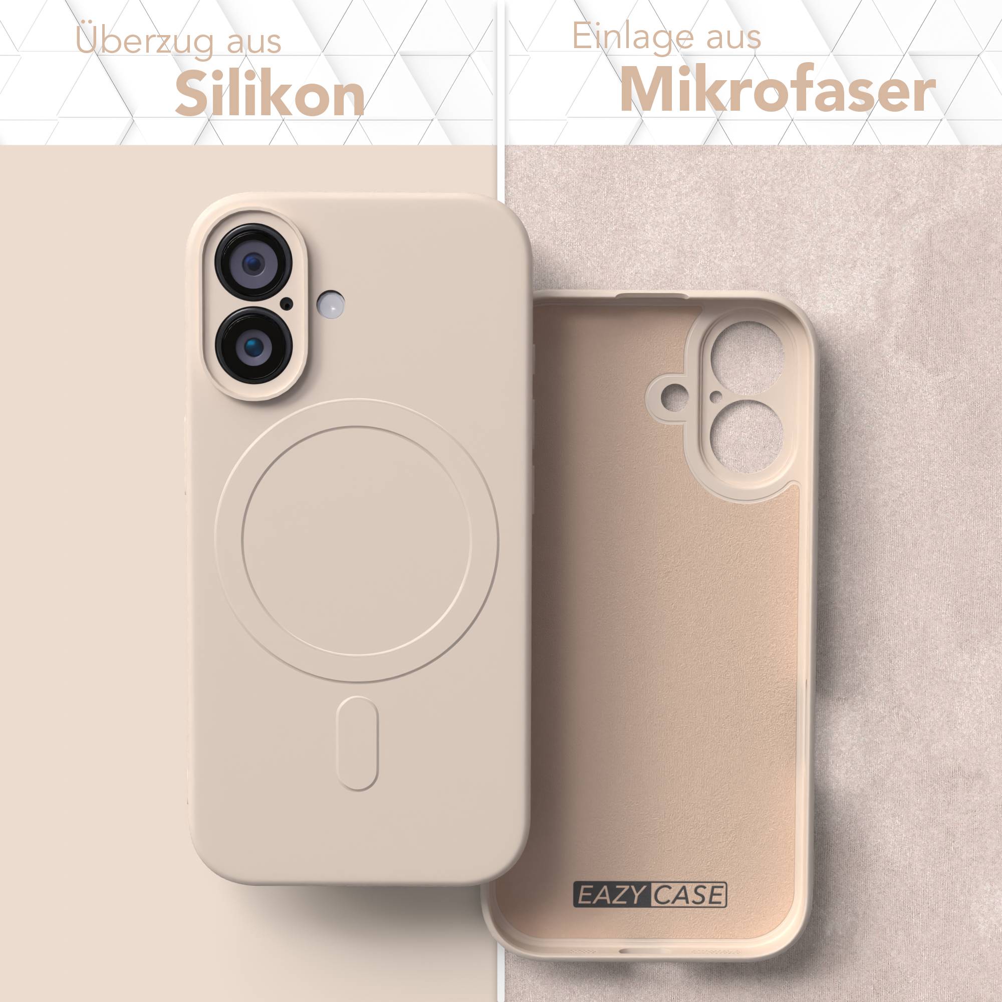 iPhone 16 Serie Silikonhülle mit MagSafe