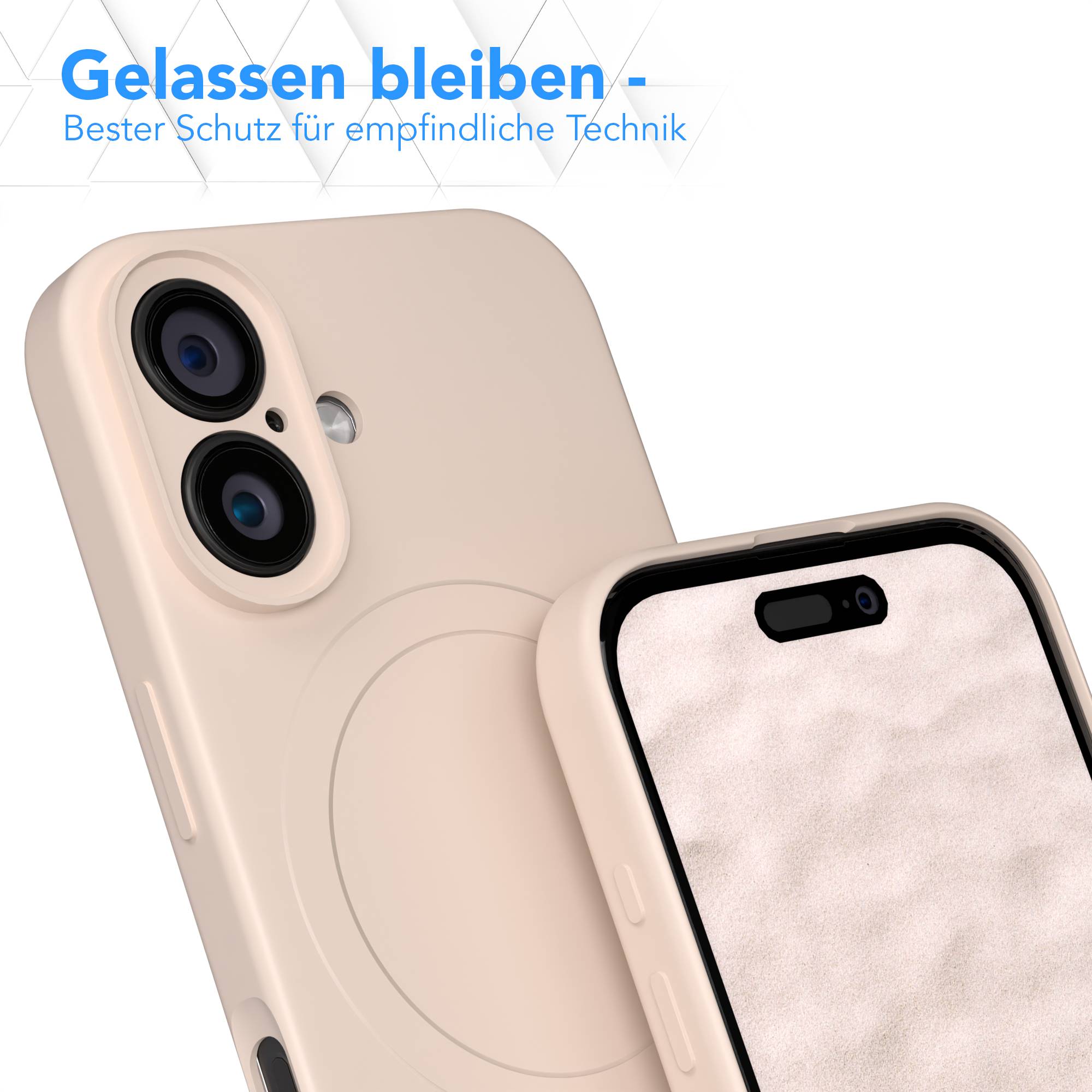 iPhone 16 Serie Silikonhülle mit MagSafe