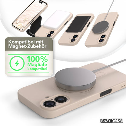 iPhone 16 Serie Silikonhülle mit MagSafe