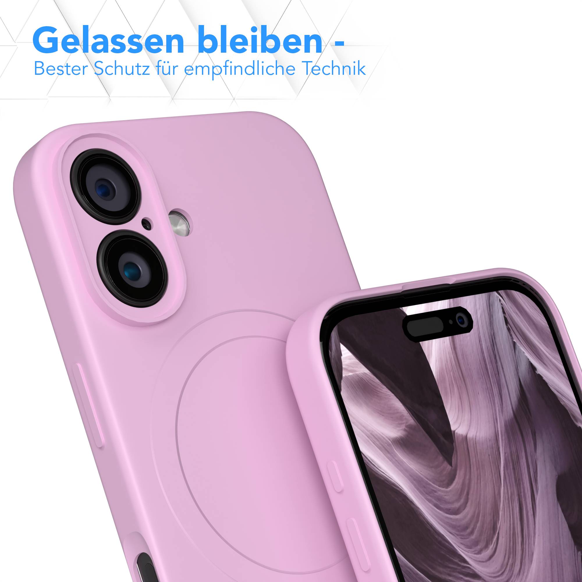 iPhone 16 Serie Silikonhülle mit MagSafe
