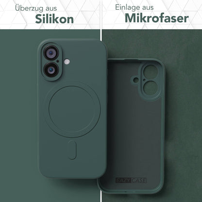iPhone 16 Serie Silikonhülle mit MagSafe