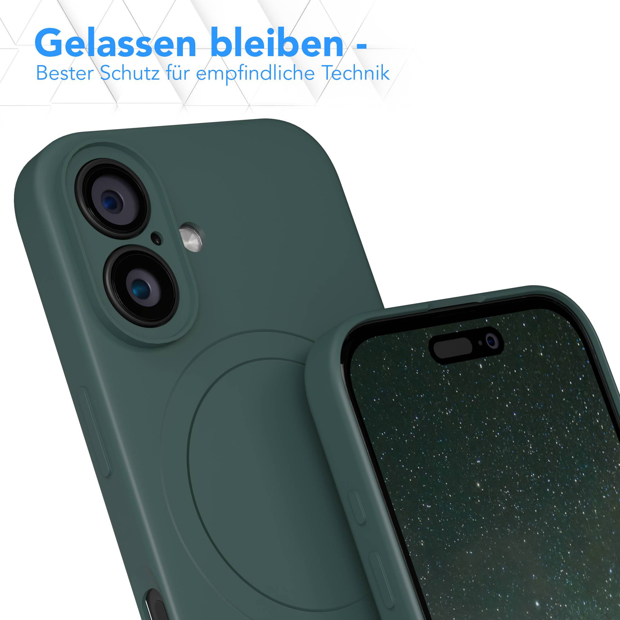 iPhone 16 Serie Silikonhülle mit MagSafe