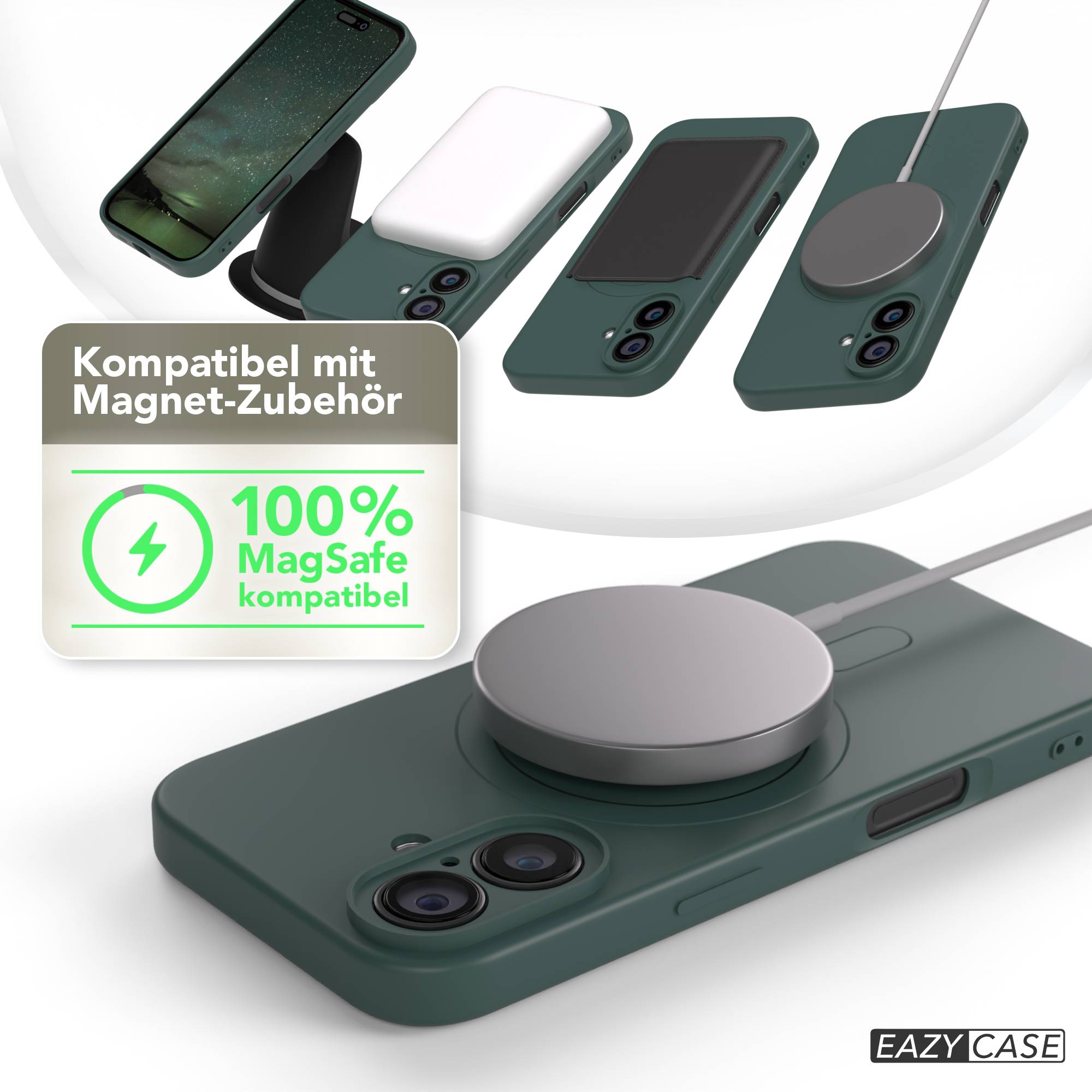 iPhone 16 Serie Silikonhülle mit MagSafe