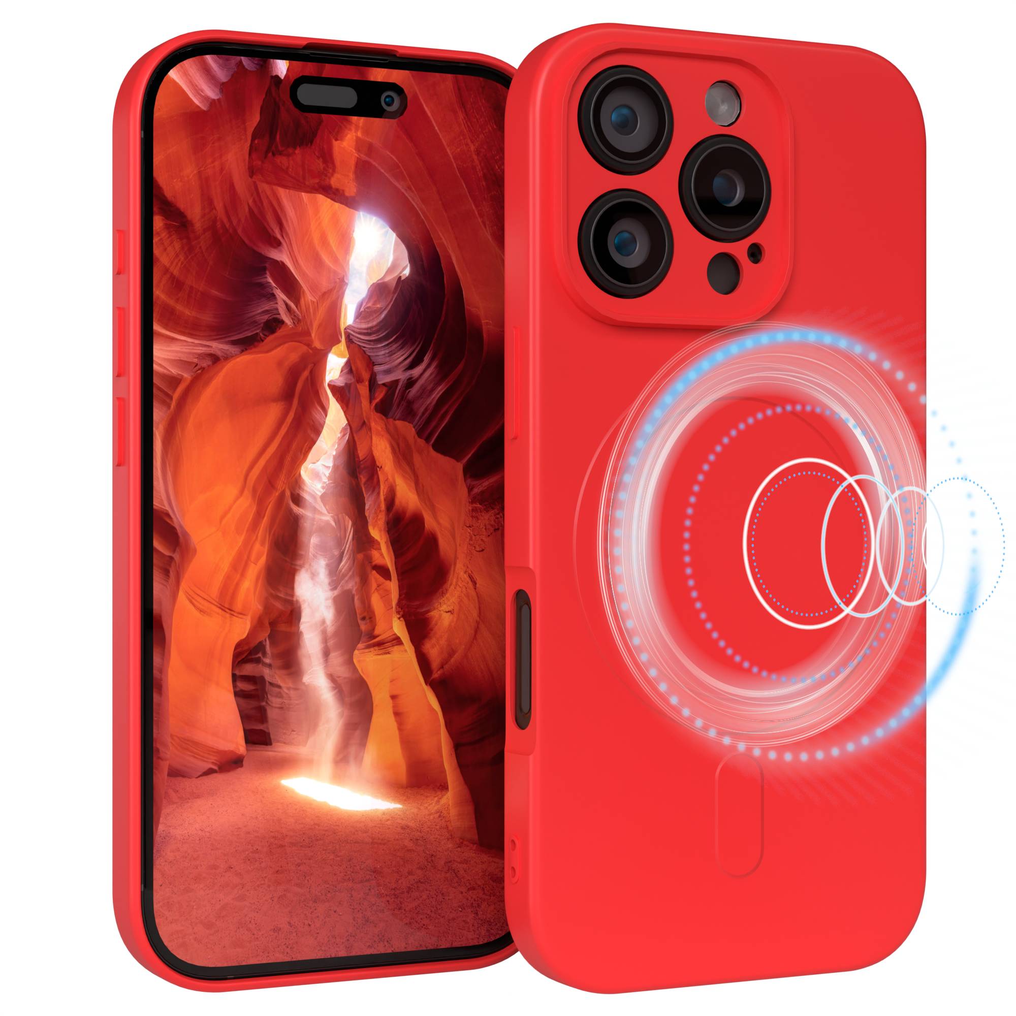 iPhone 16 Pro Silikonhülle mit MagSafe
