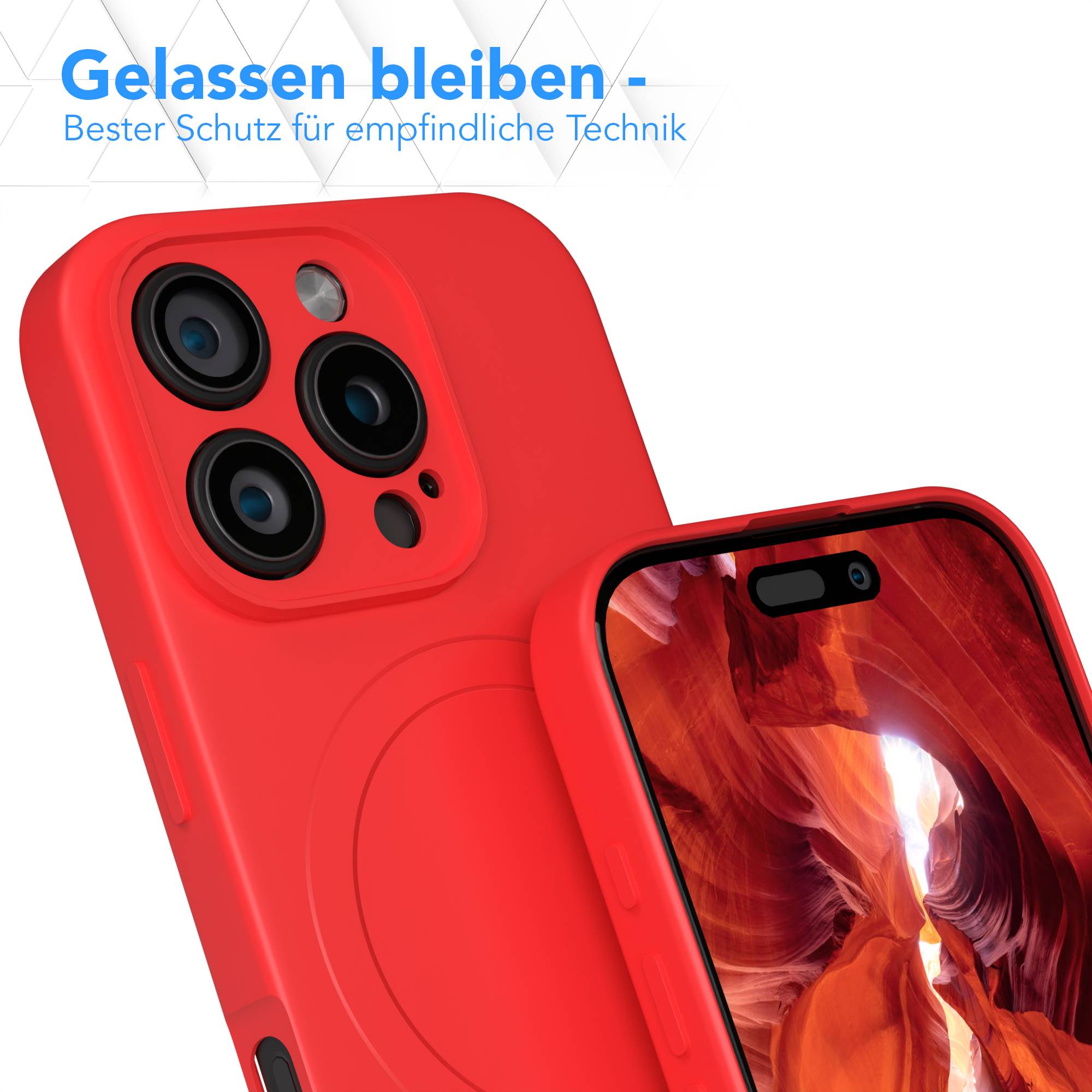 iPhone 16 Pro Silikonhülle mit MagSafe