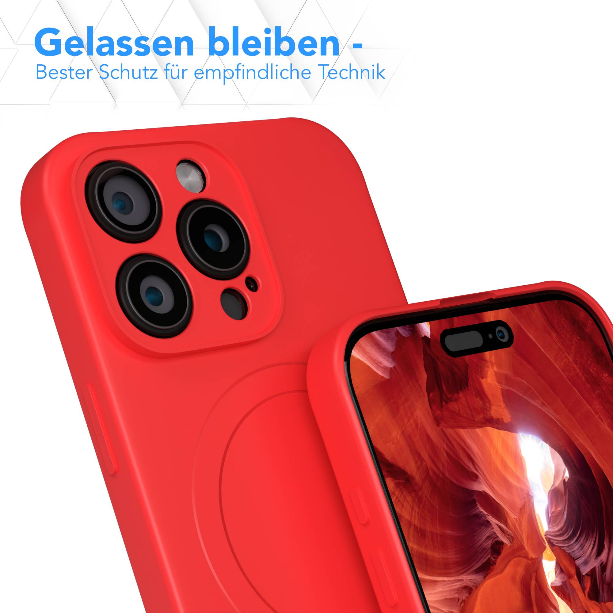 iPhone 16 Pro Max Silikonhülle mit MagSafe