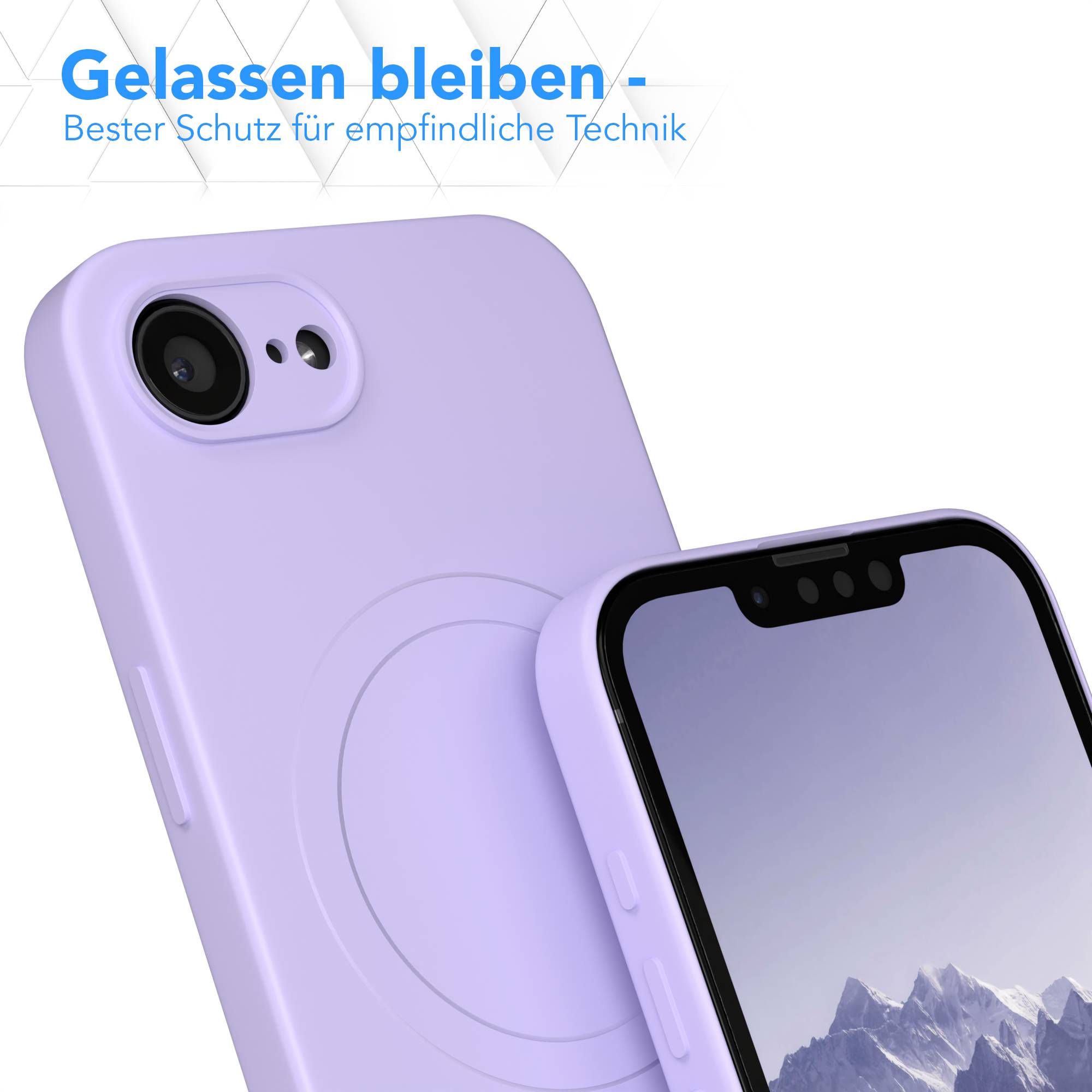 iPhone 16e Silikonhülle mit MagSafe