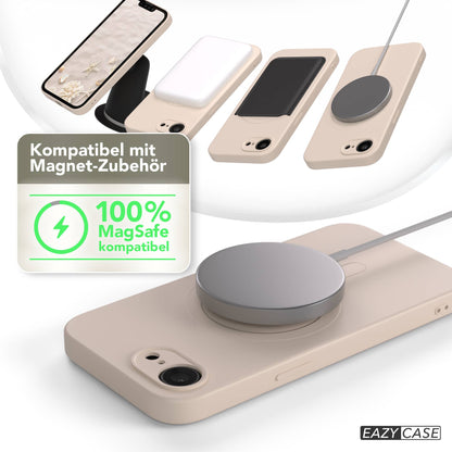 iPhone 16e Silikonhülle mit MagSafe