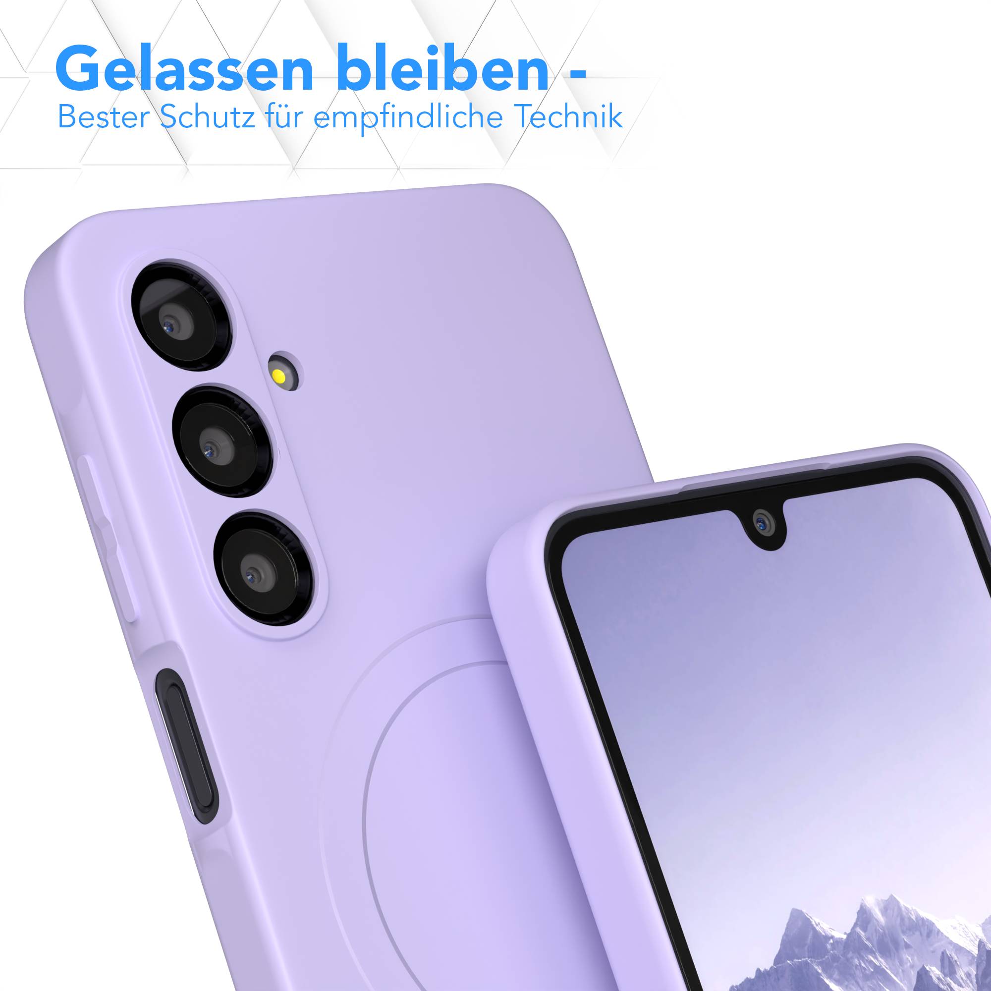 Galaxy A-6 Serie Silikonhülle mit MagSafe