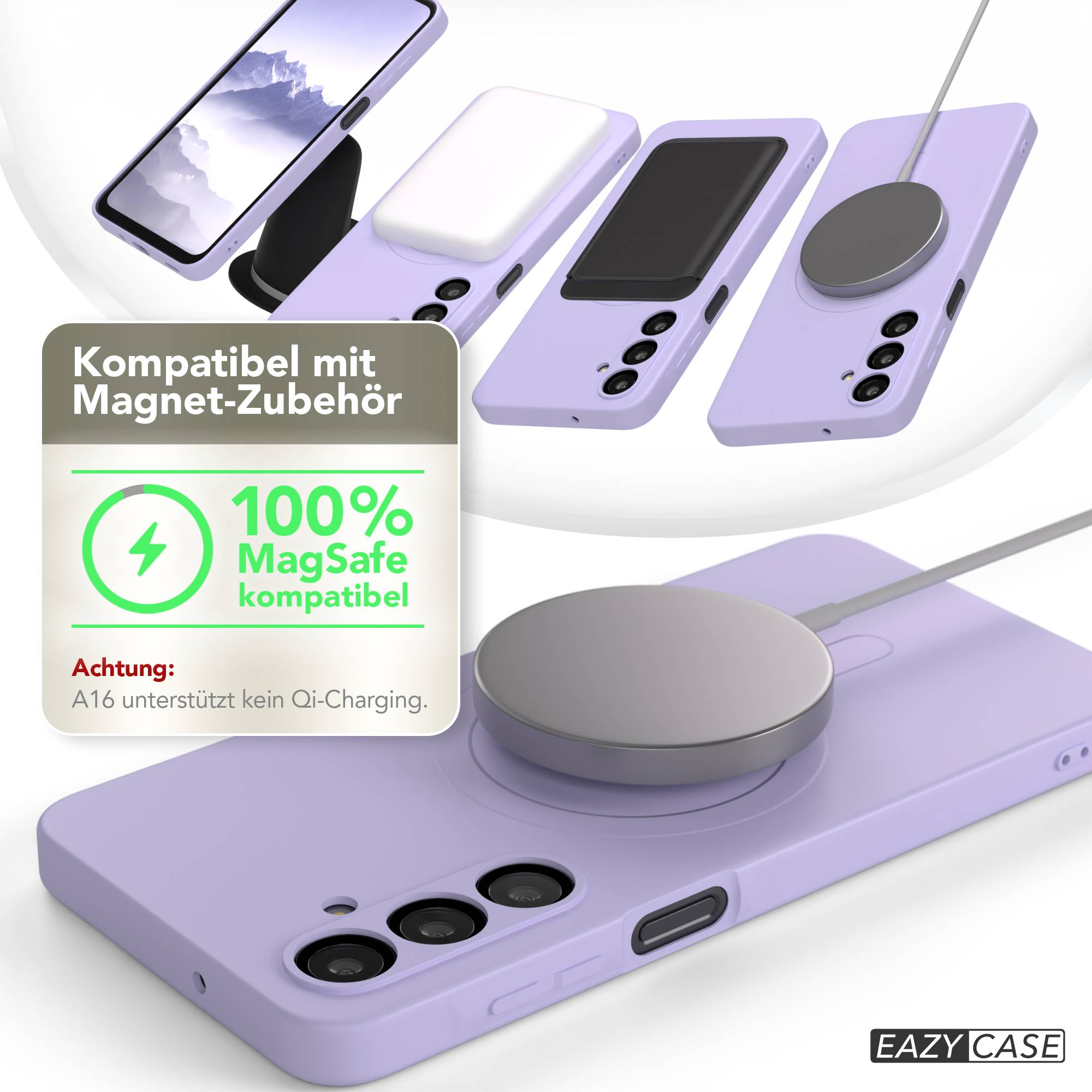 Galaxy A-6 Serie Silikonhülle mit MagSafe