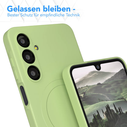 Galaxy A-6 Serie Silikonhülle mit MagSafe