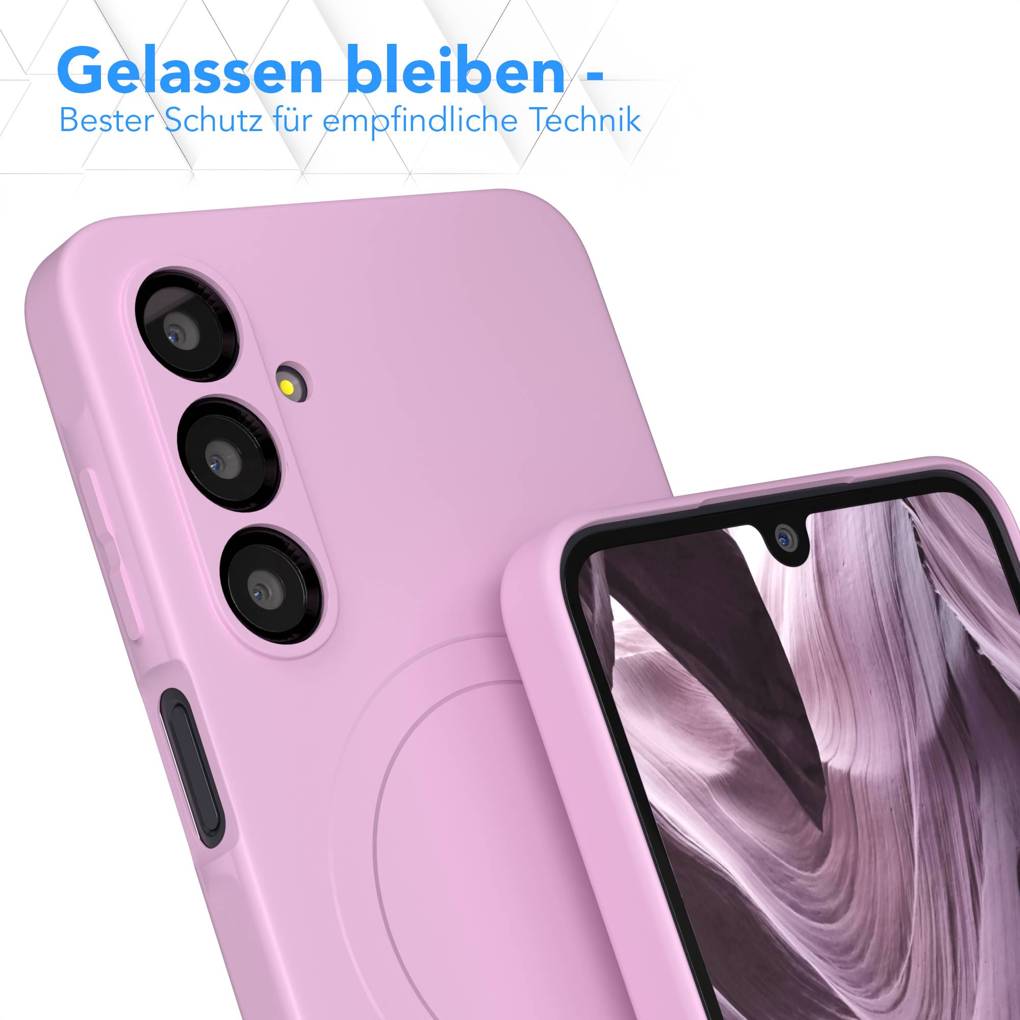 Galaxy A-6 Serie Silikonhülle mit MagSafe