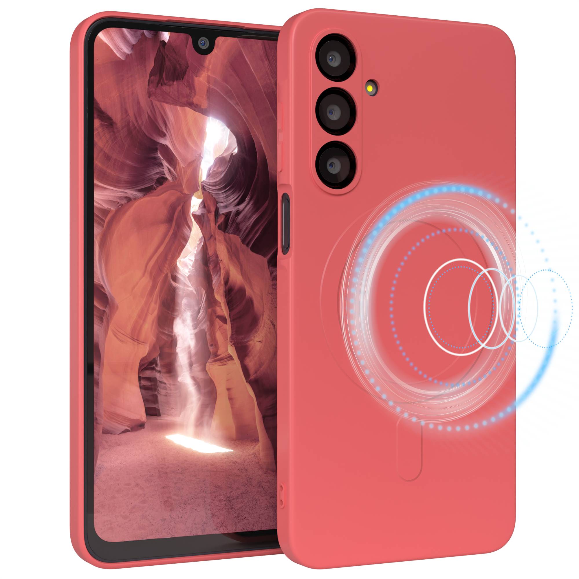 Galaxy A-6 Serie Silikonhülle mit MagSafe