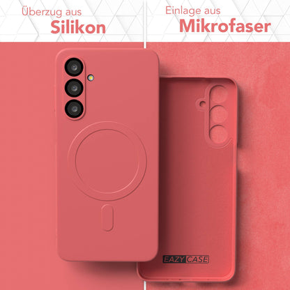 Galaxy A-6 Serie Silikonhülle mit MagSafe