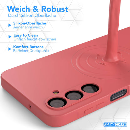 Galaxy A-6 Serie Silikonhülle mit MagSafe