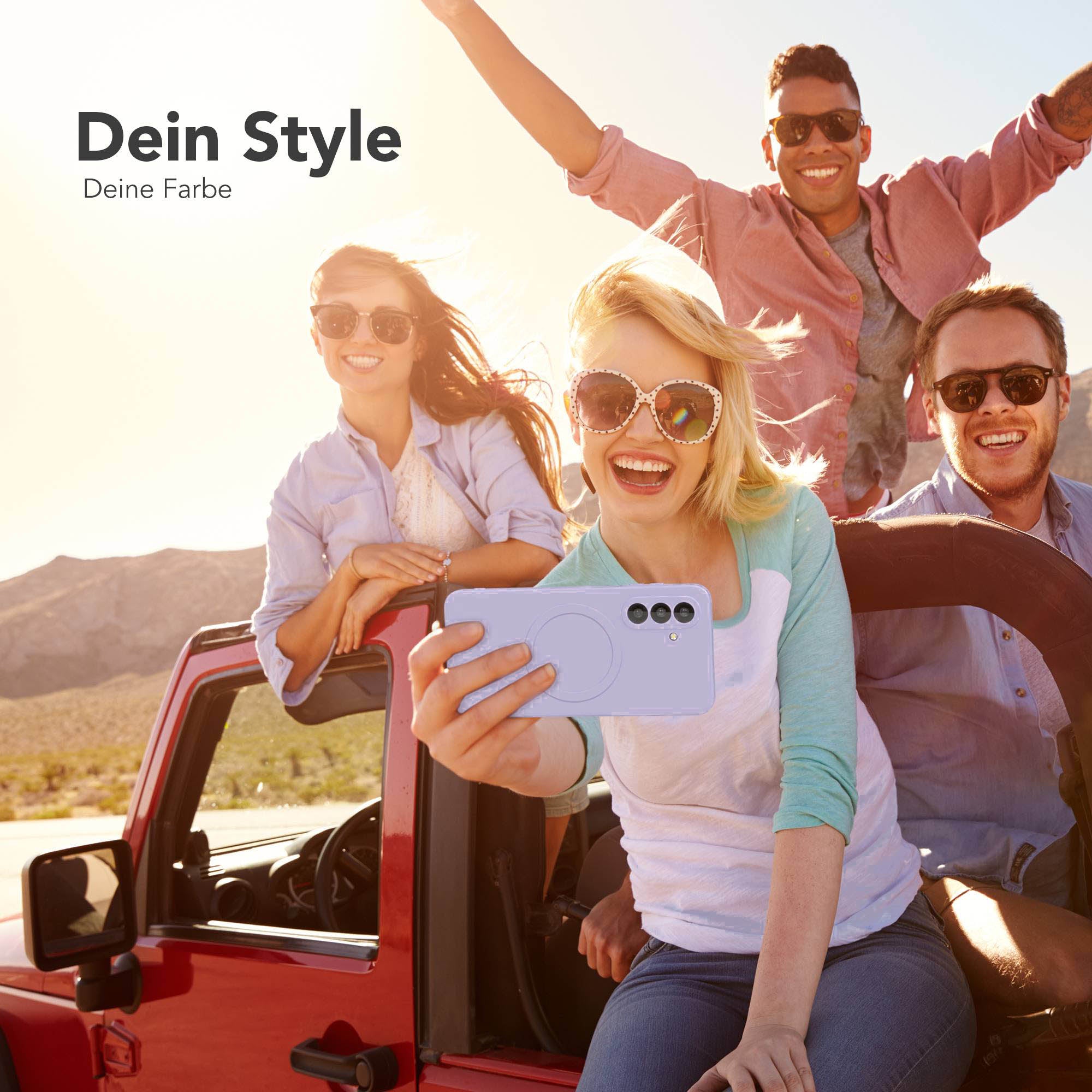 Galaxy A26 Silikonhülle mit MagSafe