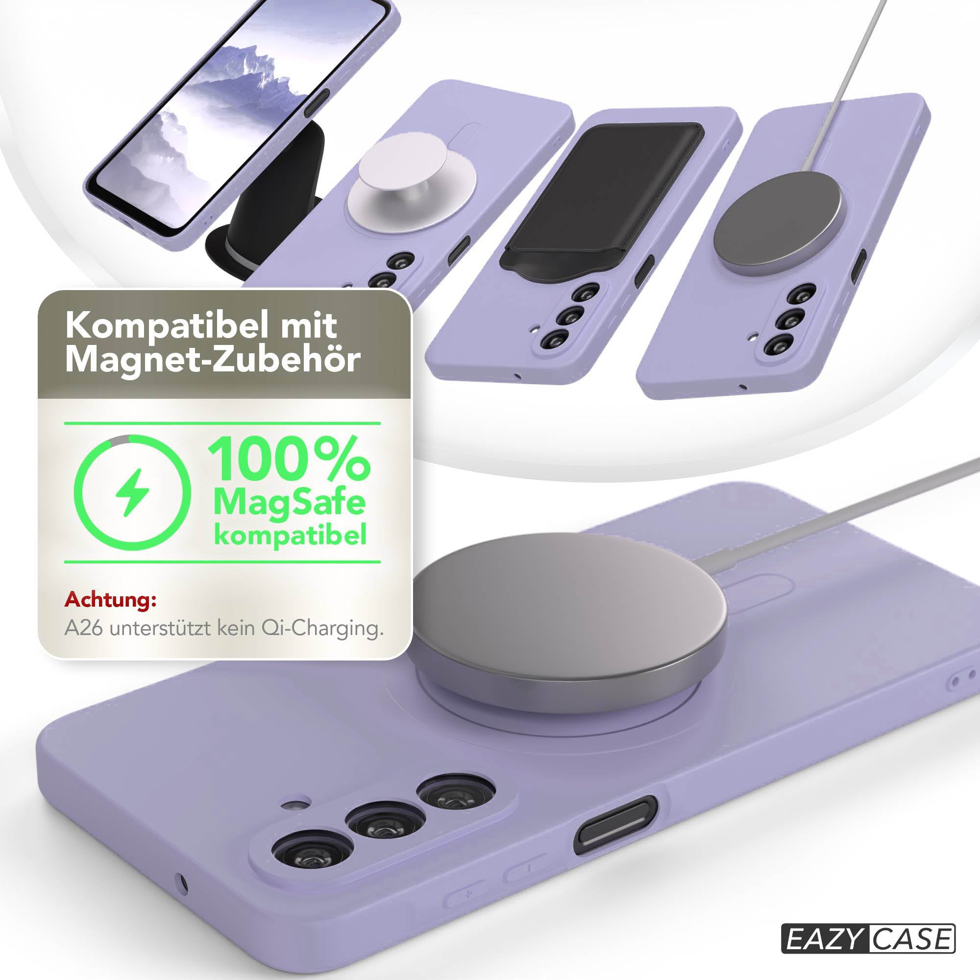 Galaxy A26 Silikonhülle mit MagSafe