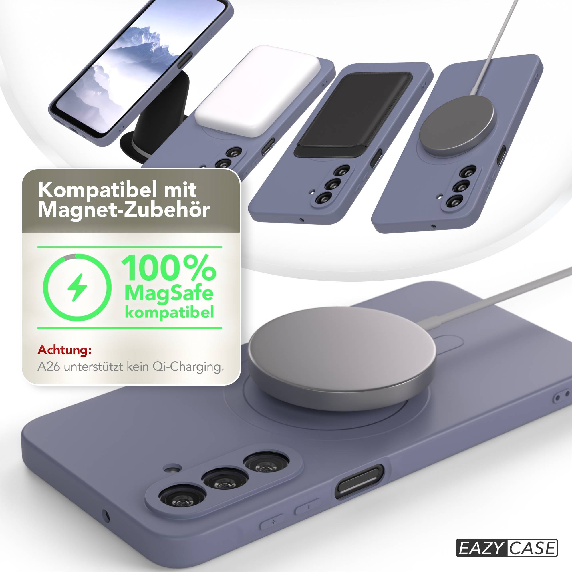 Galaxy A26 Silikonhülle mit MagSafe