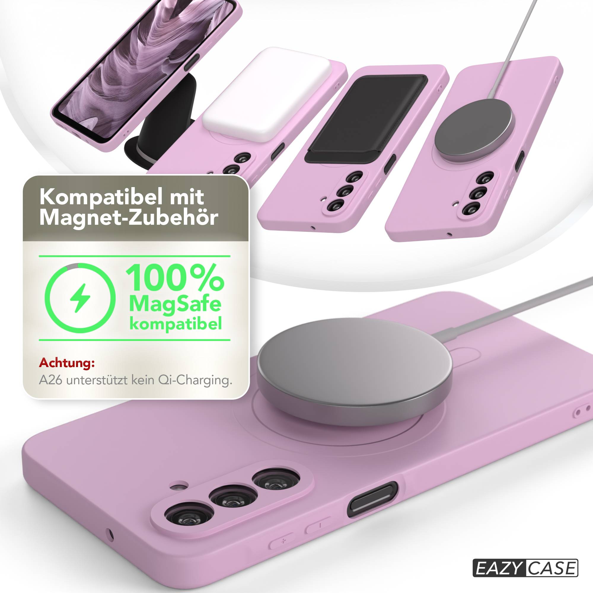 Galaxy A26 Silikonhülle mit MagSafe