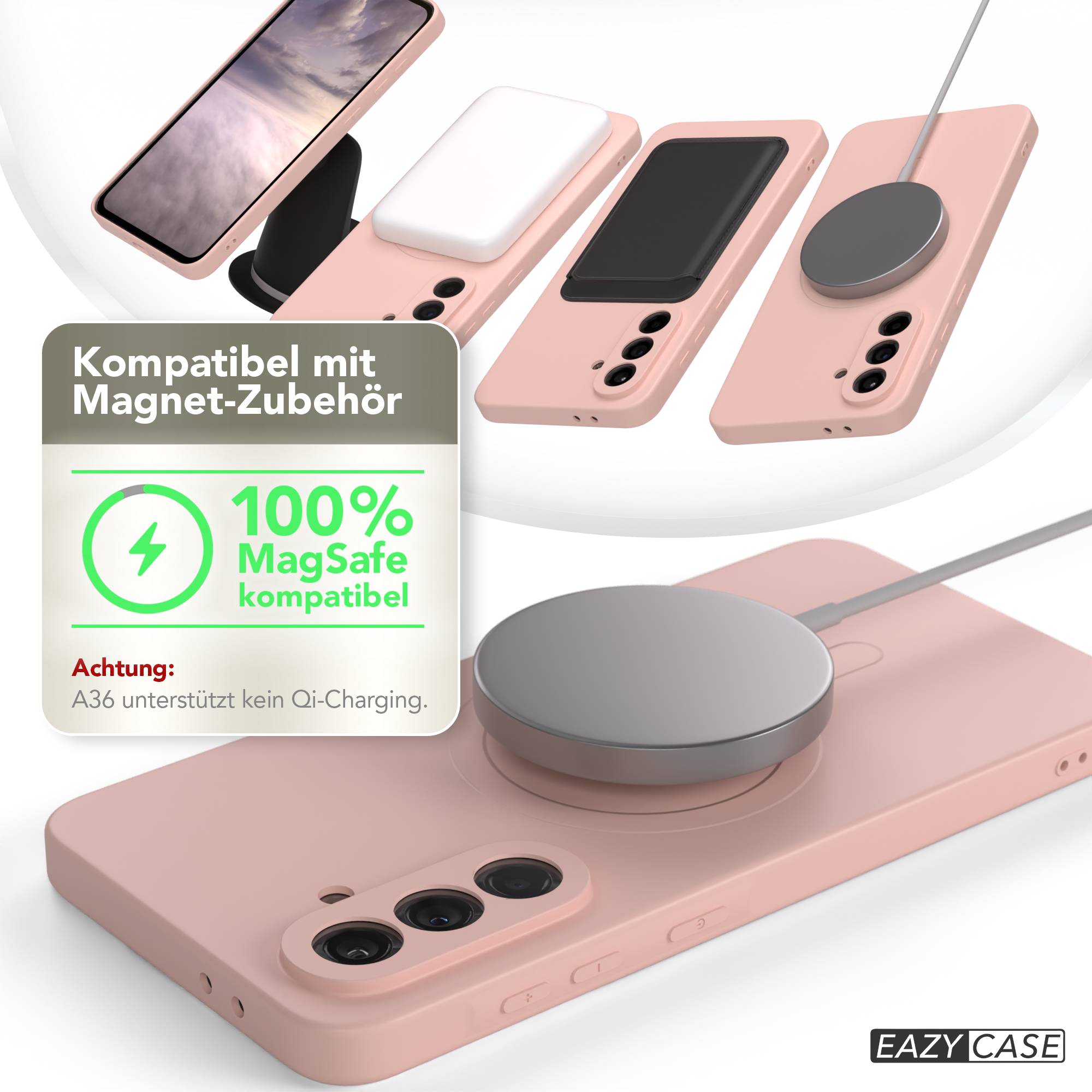 Galaxy A36 Silikonhülle mit MagSafe
