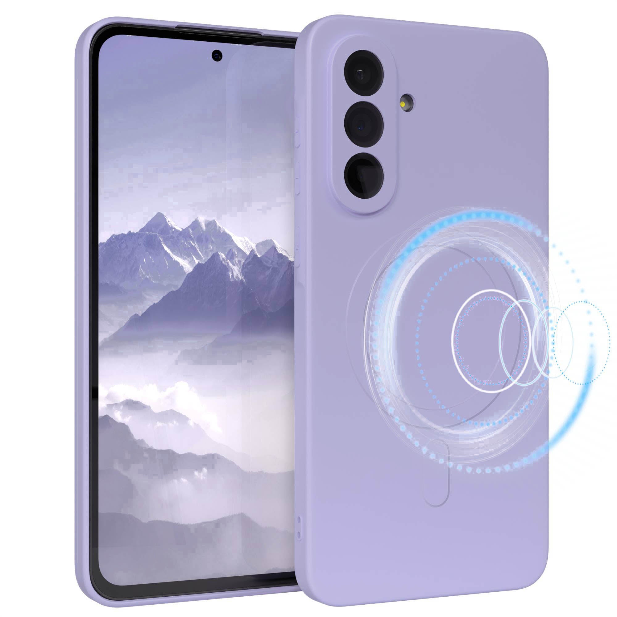 Galaxy A36 Silikonhülle mit MagSafe