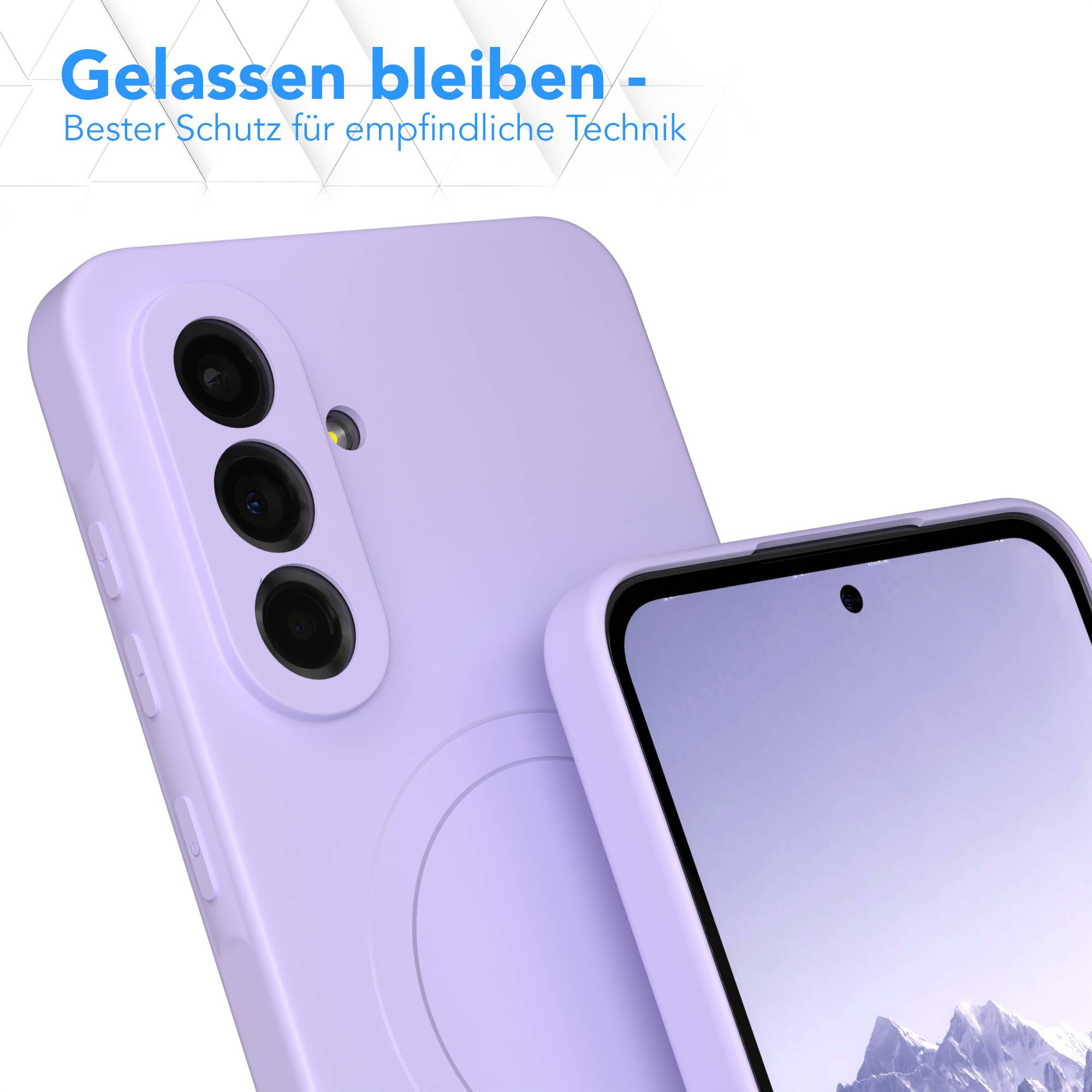 Galaxy A36 Silikonhülle mit MagSafe