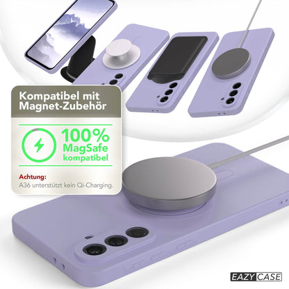 Galaxy A36 Silikonhülle mit MagSafe