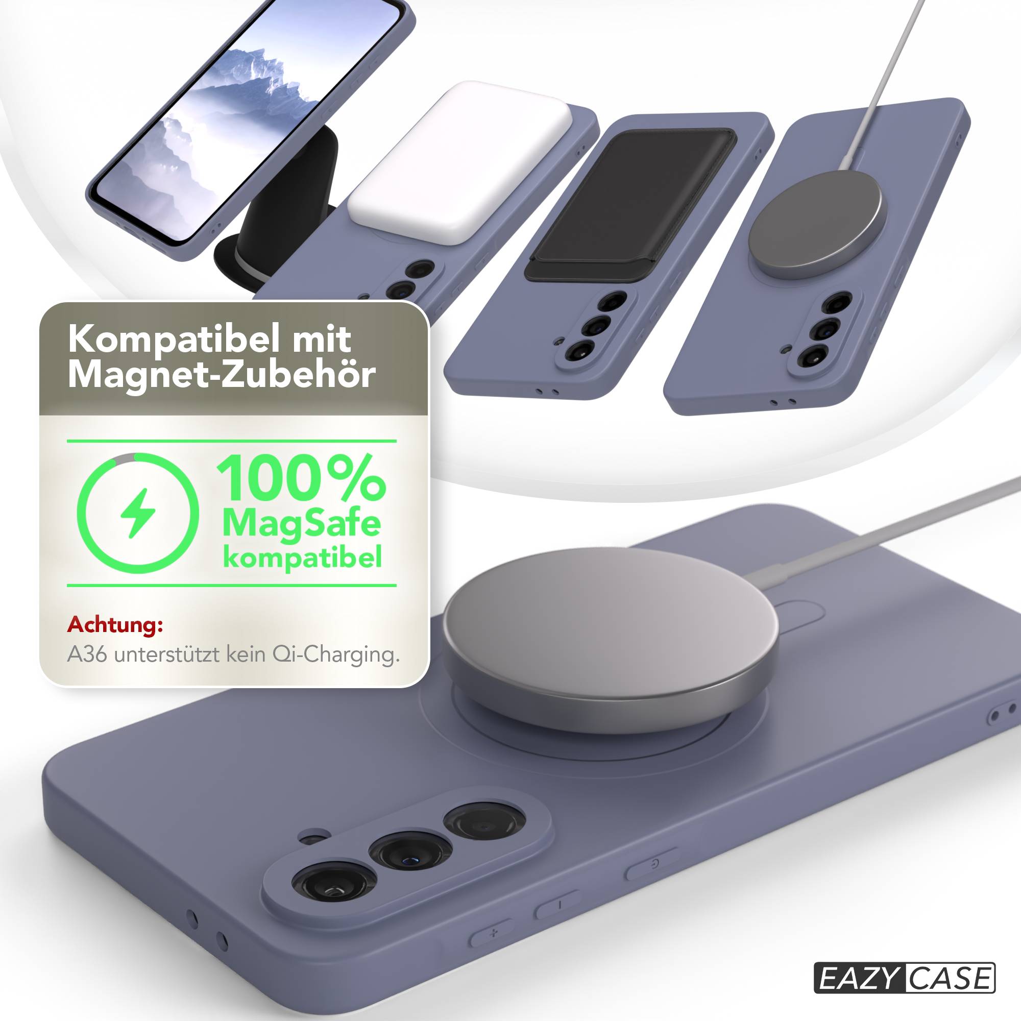 Galaxy A36 Silikonhülle mit MagSafe